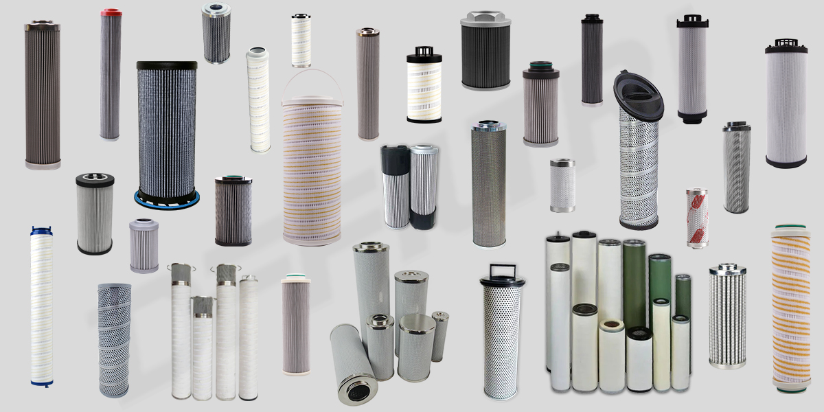 Replace HTC hydraulic oil filter element tpj