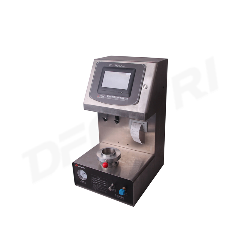 MP-15KPAX bubble point tester structural integrity test