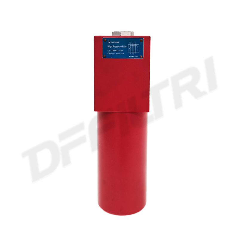 DFF high pressure filter series hydraulic systems oil filter