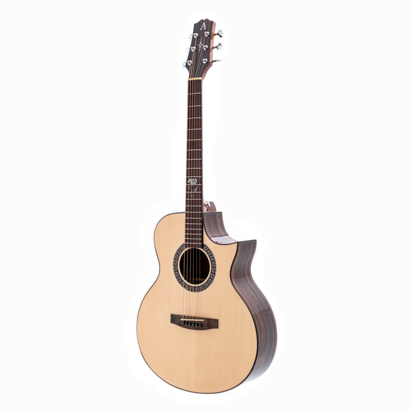 Solid Top Guitar GA730C For Practicing