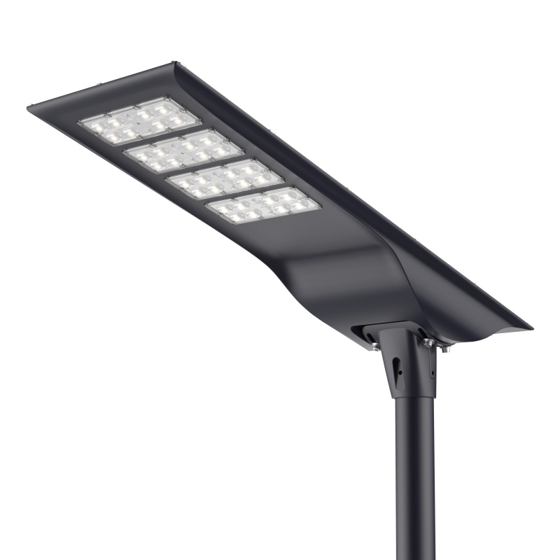 Automatic dimming integrated solar LED light