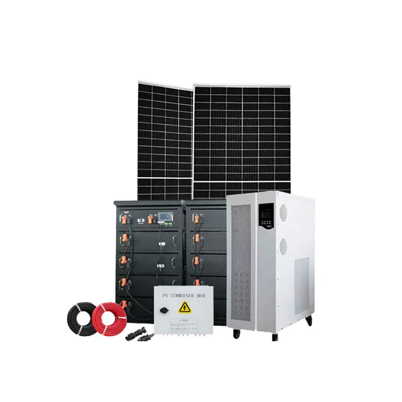 Generazione di energia solare fotovoltaica con batteria di accumulo di energia di tipo cabinet