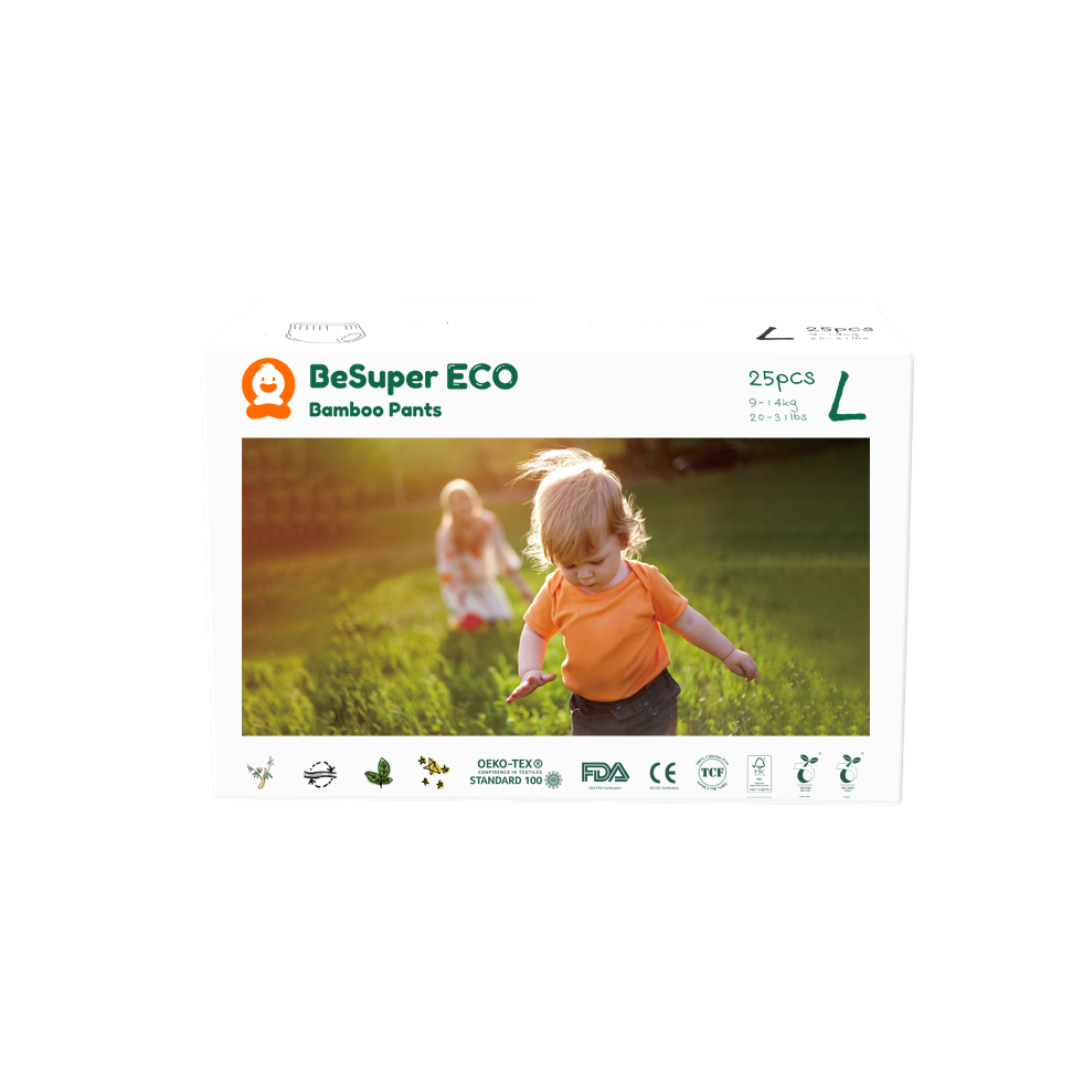 Besuper Eco Bamboo Baby Pull-up za globalne trgovce, distributere i OEM