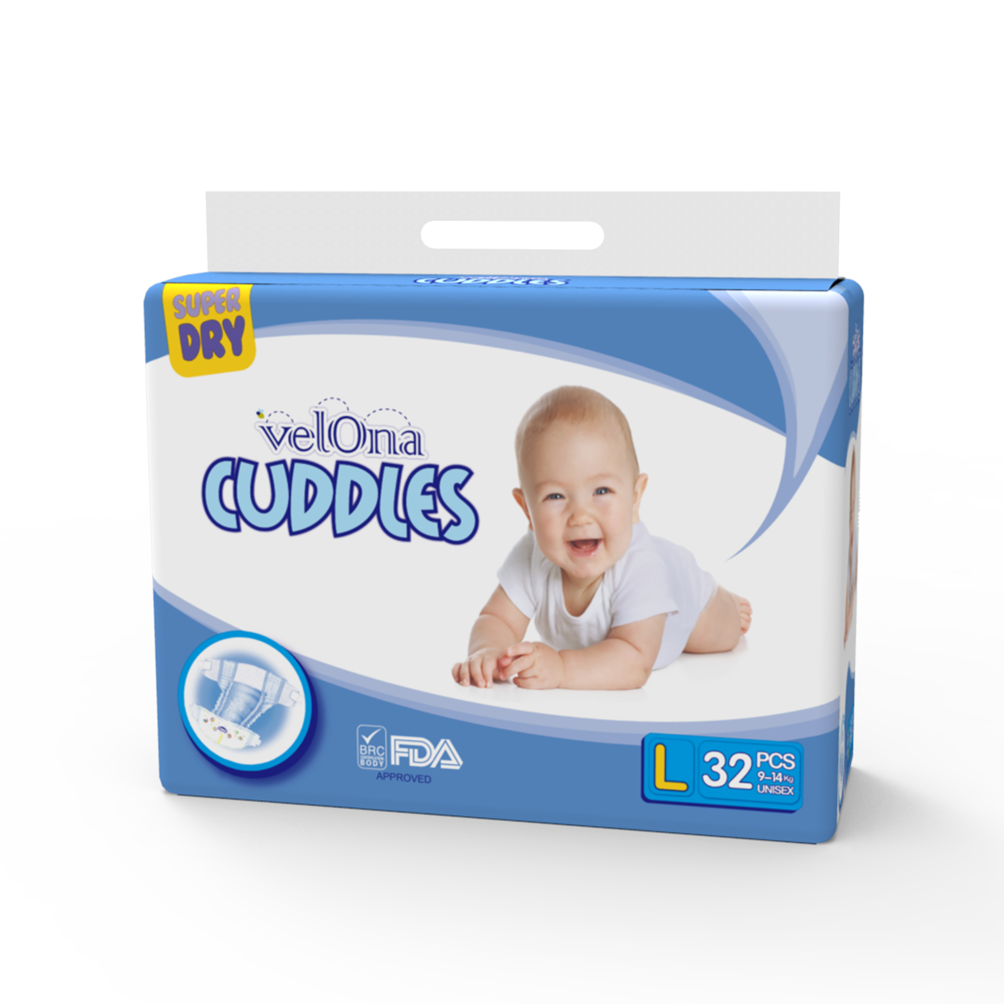 100% Original Factory China Velona Cuddles Baby Panty Diaper Baby Diapers sa Wholesale Prices
