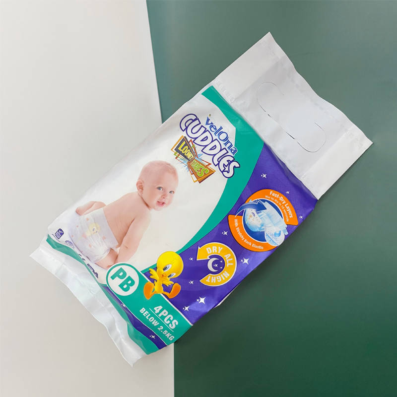 Pelena OEM Preemie, Pelena Etiketë Private për Bebe Extra Small