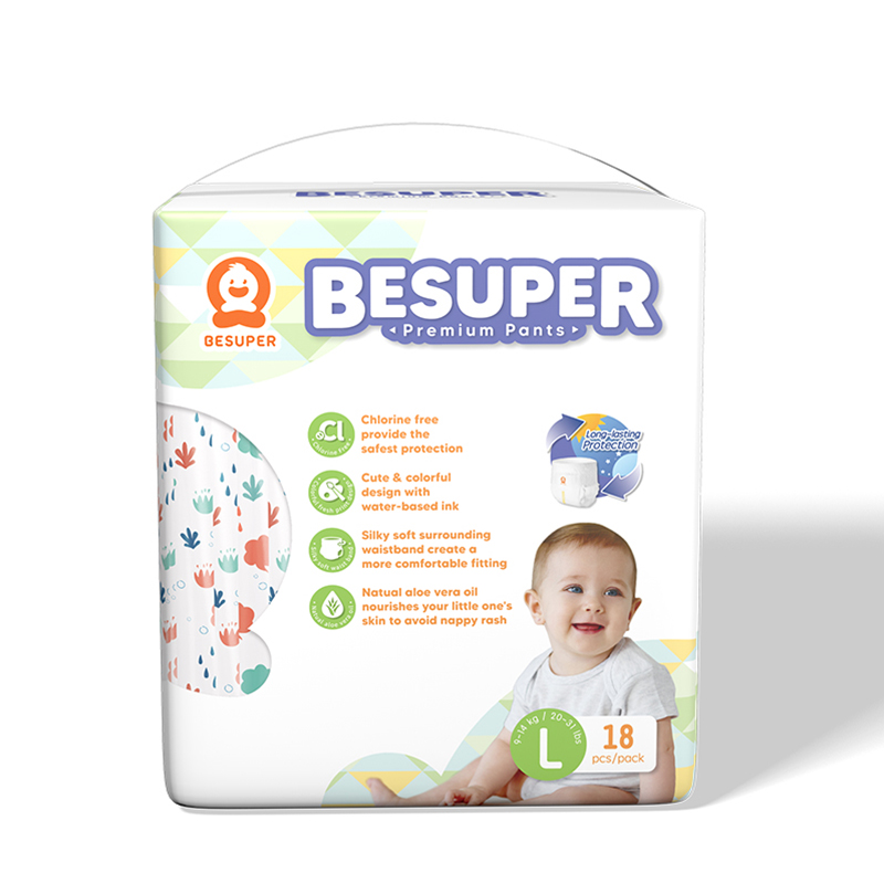Бесупер фантастични шарени панталони за обука за бебиња за глобални трговци на мало, дистрибутери и OEM