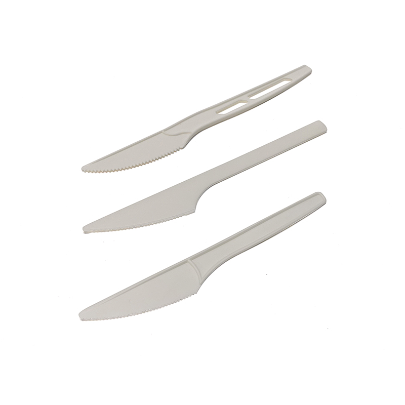 PLA Biodegradable Knives Eco Friendly Disposable Cutlery