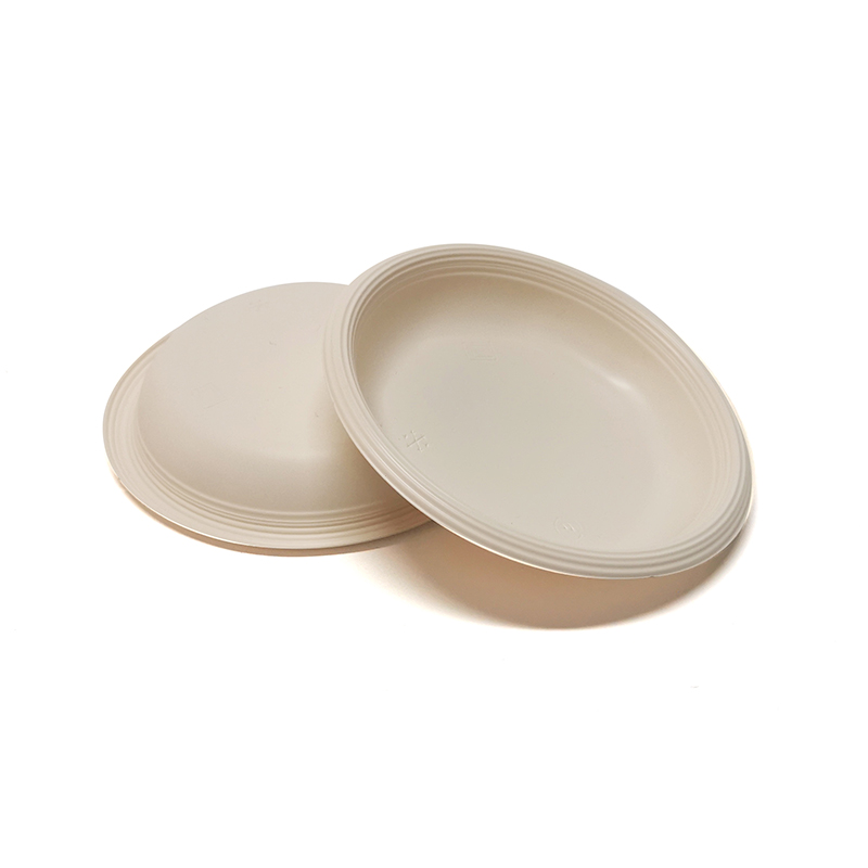 Eco Friendly PLA Biodegradable Disposable Round Plates