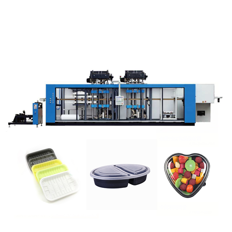 Four Stations Automatic thermoforming machine