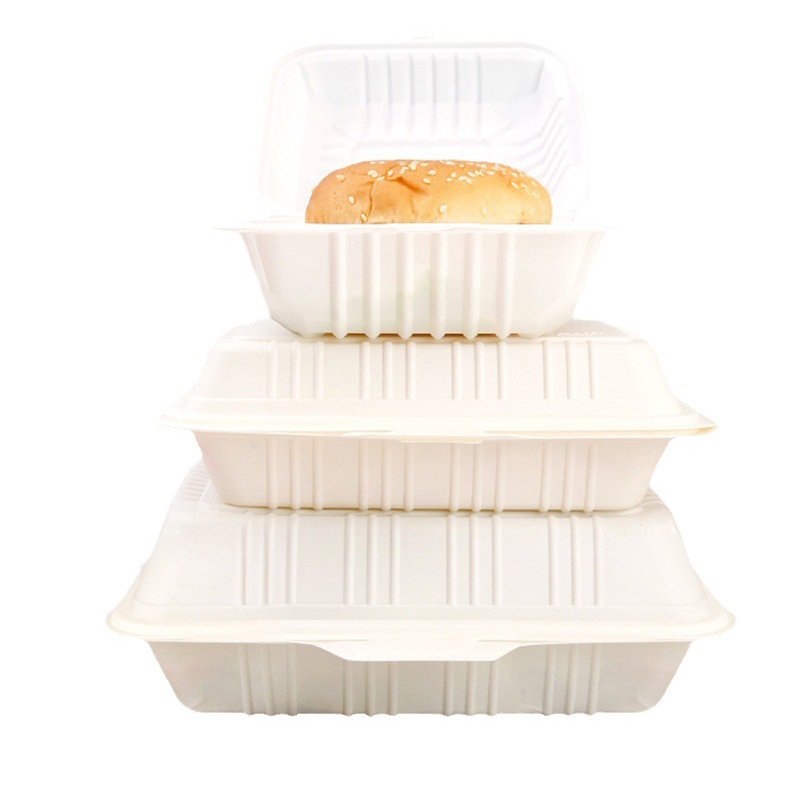 ECO Friendly Compostable Biodegradable Burger Packaging Boxes