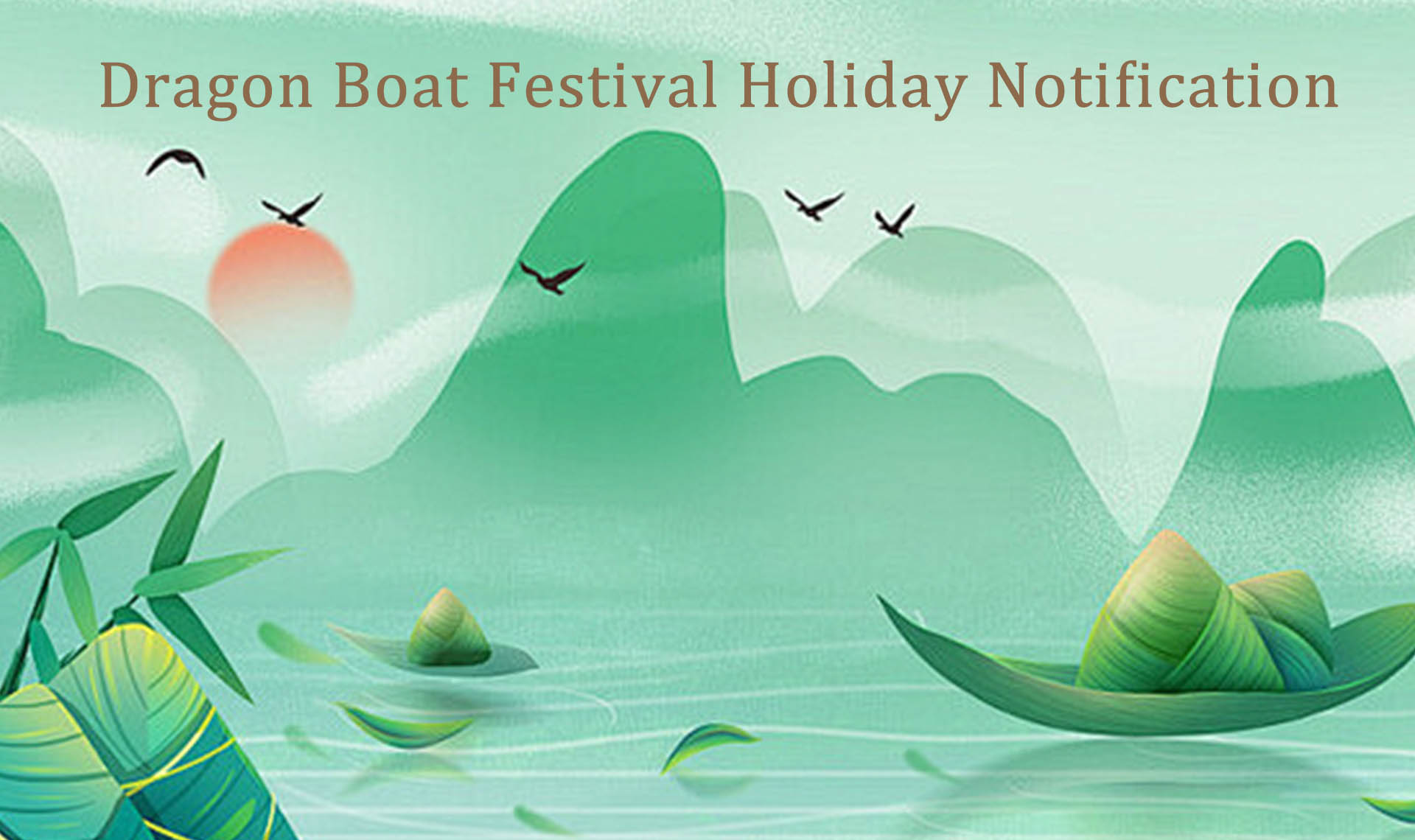 Notification de vacances pour le festival des bateaux-dragons