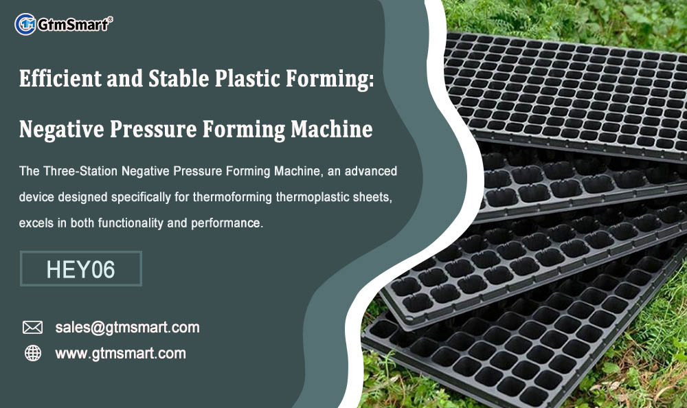 Effisjinte en stabile Plastic Forming: Pressure Forming Machine