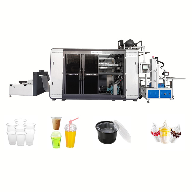 Hot-selling Paper Cup Banane Ki Machine -
 Full Servo Plastic Cup Making Machine HEY12 – GTMSMART