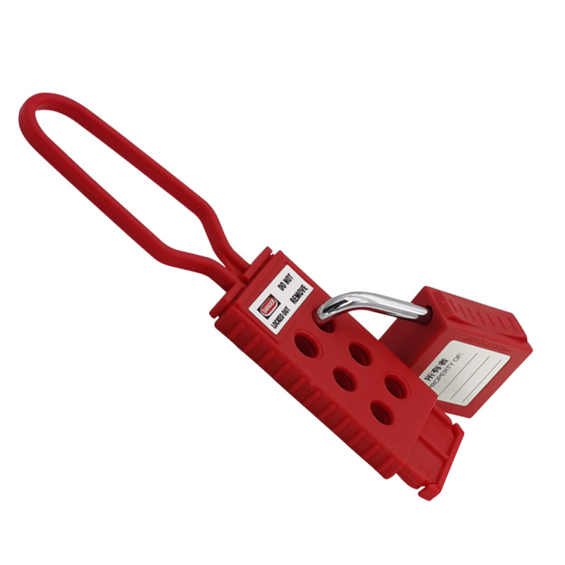 ロック管理用の赤いナイロン ロックアウト キー ロック ハスプ Qvand M-D11