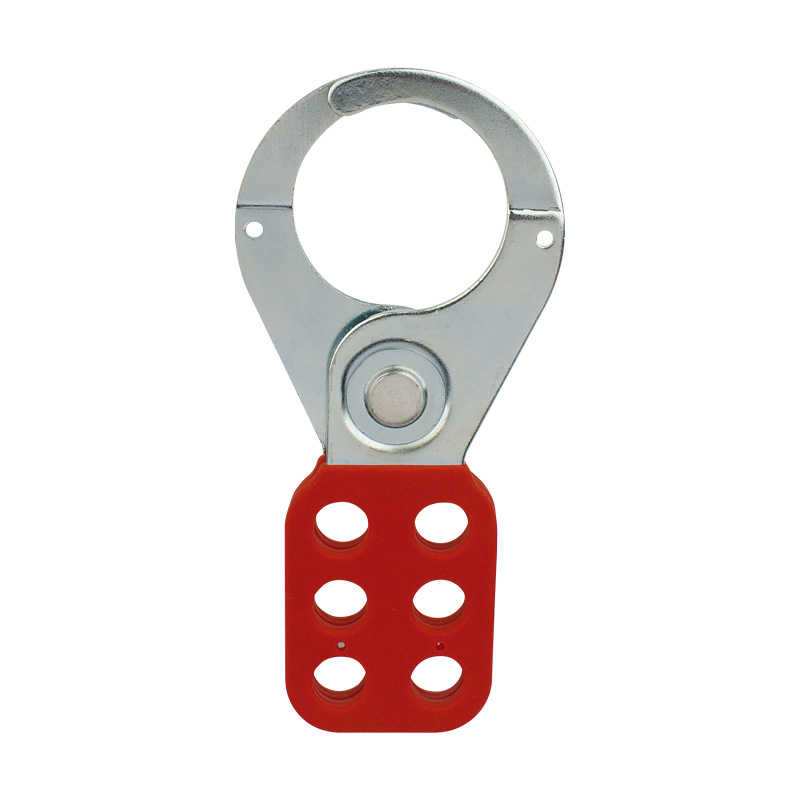 Loto 안전 잠금장치 걸쇠 QVAND M-D01 스냅 6홀 안전 걸쇠