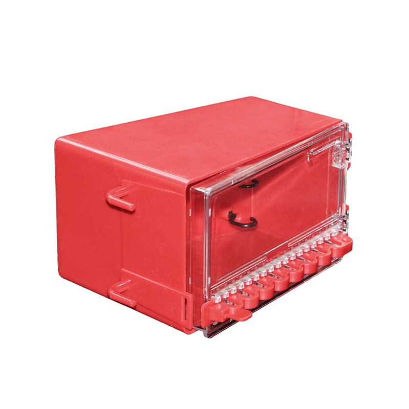Petite boîte accrochante de station de kit de lock-out de sécurité pour l'étiquetage de lock-out industriel