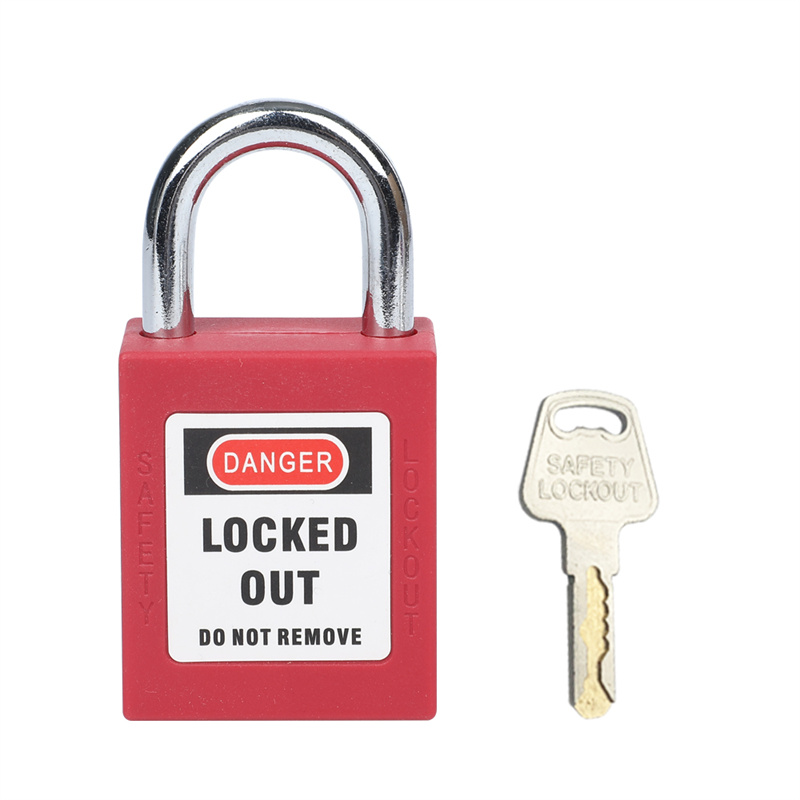 Red Safety Loto Lockout Padlock Q...