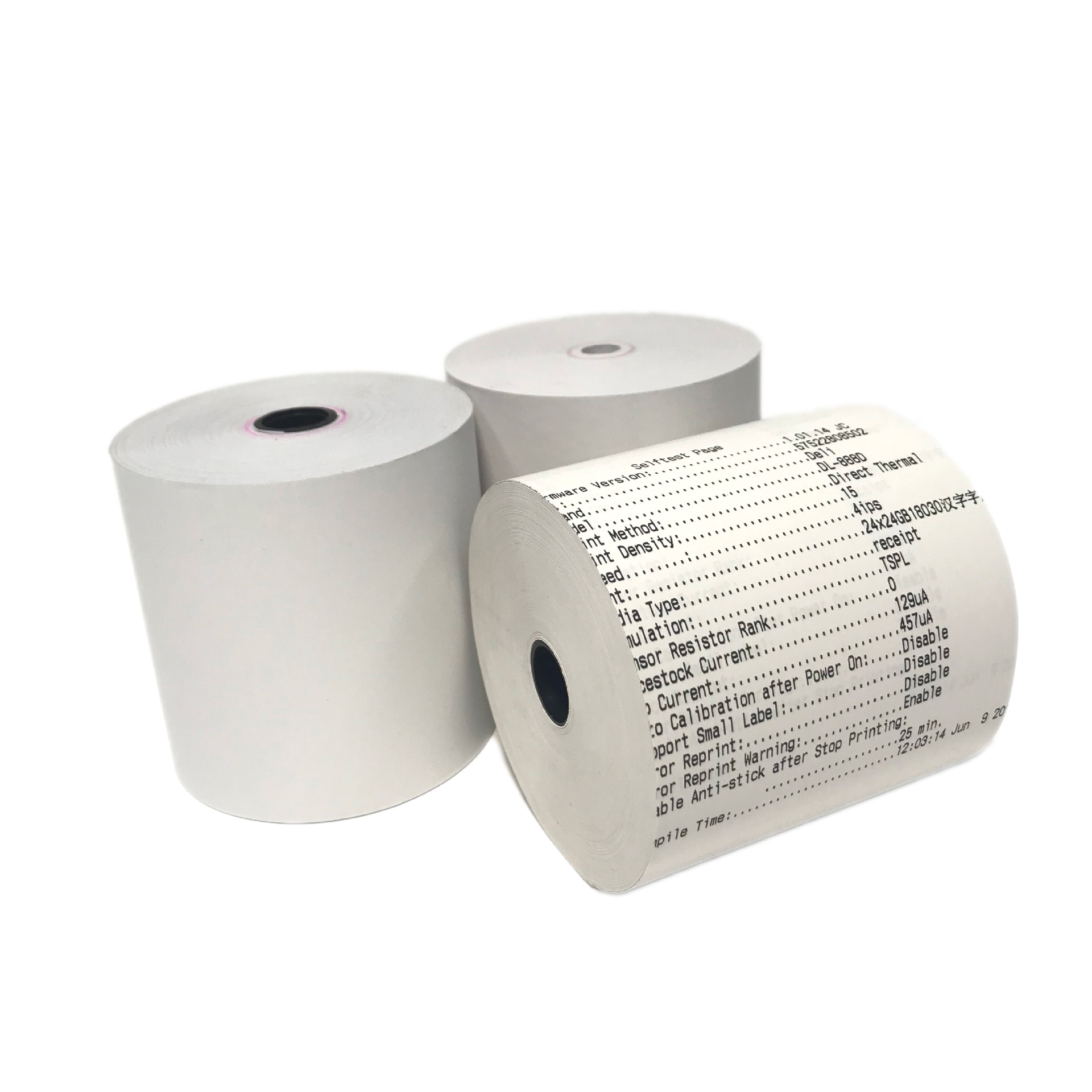 Top Coated Thermal Paper POS Printer Cash Register Paper Roll