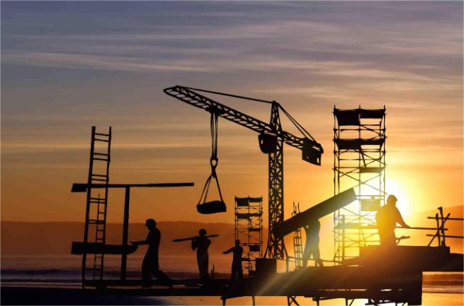 Cranes assist the construction industry in efficient construction, and intelligence leads the future