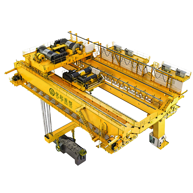 Four Beam Casting Bridge Crane Used in Steel and Chemical Industry