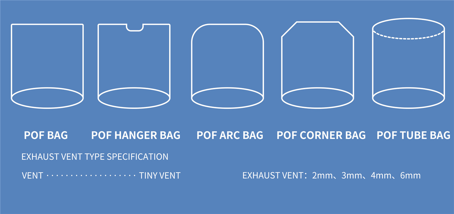 POF Shrink Hanger Bag (6)8cs