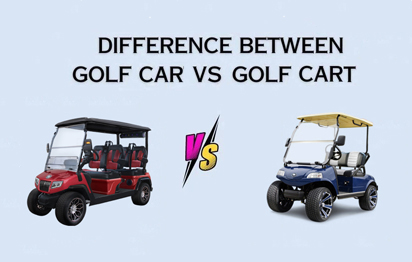 Ci hè una differenza trà una vittura di golf è una vittura di golf?