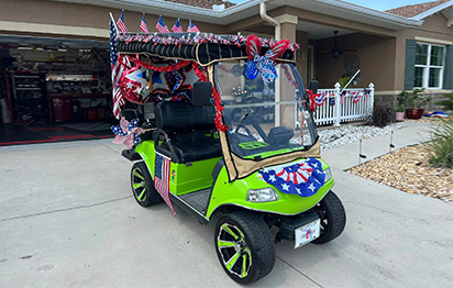 Golf Carts: Adding Color to the Summerfest