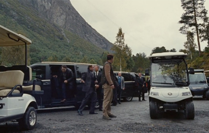 Xe Golf HDK được giới thiệu trong bộ phim truyền hình kế thừa của HBO
