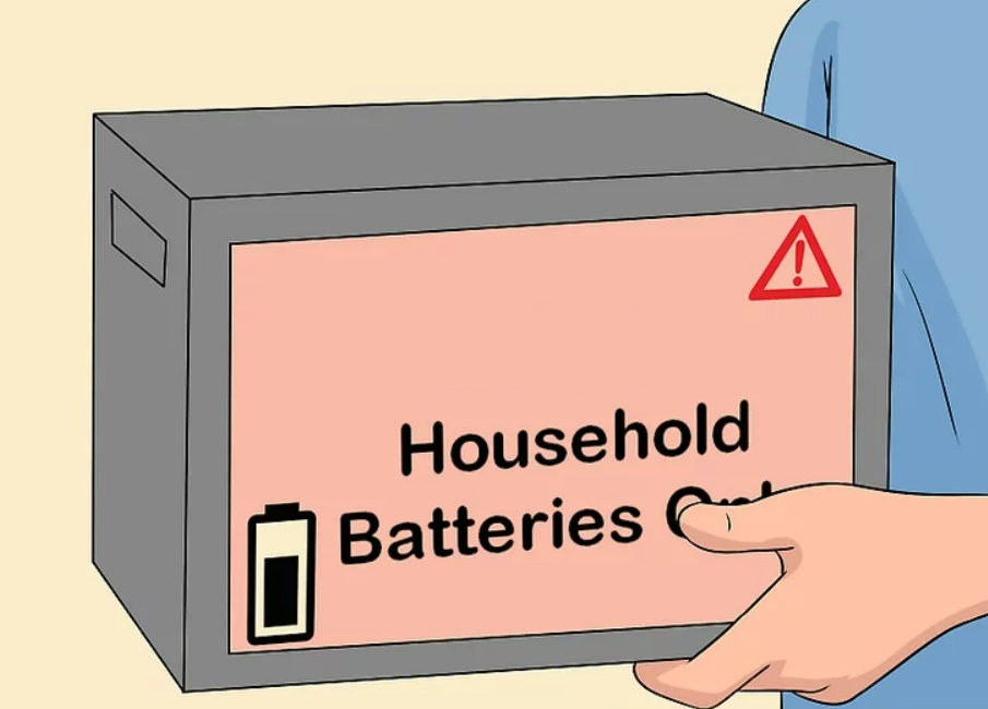 Sådan bortskaffes lithiumbatterier