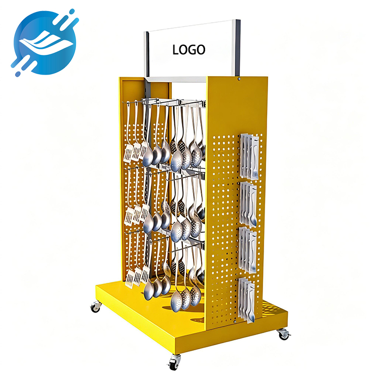 Spoon Display Rack, Rotating display stand, Food display stands, Point of sale display, Metal display stand, Retail display system, Floor display stand, Shop display stand