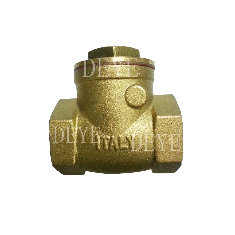 brass or bronze swing check valve