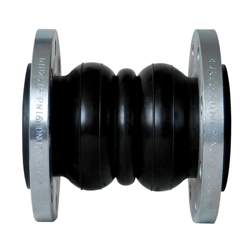 Double Ball Sphere Rubber Expansion Joint with Flange