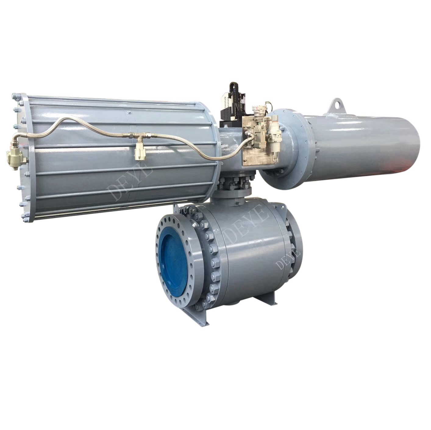 공압식 액추에이터가 포함된 API 600LBS 주강 볼 밸브(BV-0600-08-P)