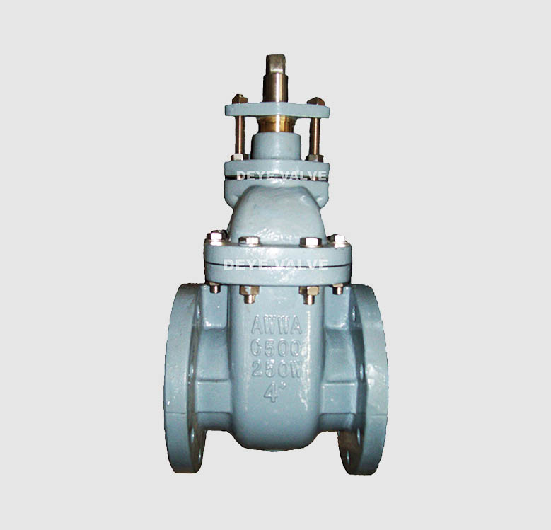 주철 금속 장착 ANSI 250PSI 게이트 밸브(GV-W-A04)