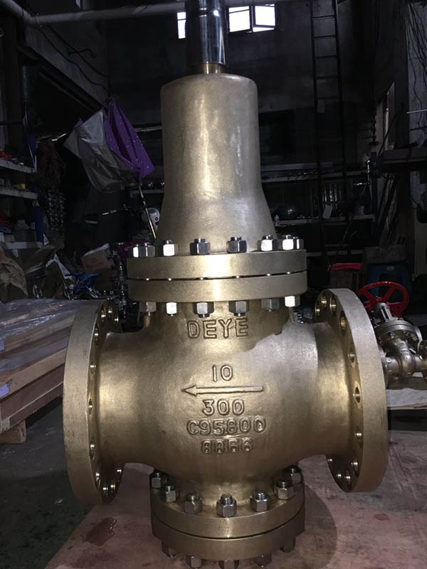 Bronze valve C95800 for sea project in Mauritius dated in JAN. 2020-1