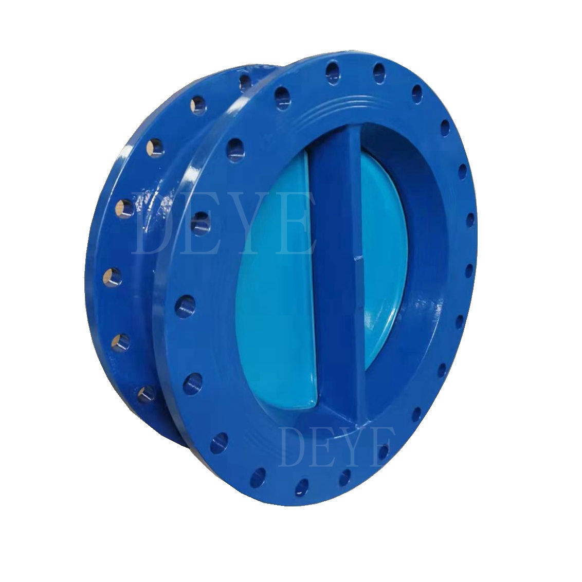 Ordinary Discount Resilient Seat Check Valve -
 wafer double flanged check valve  – Deye