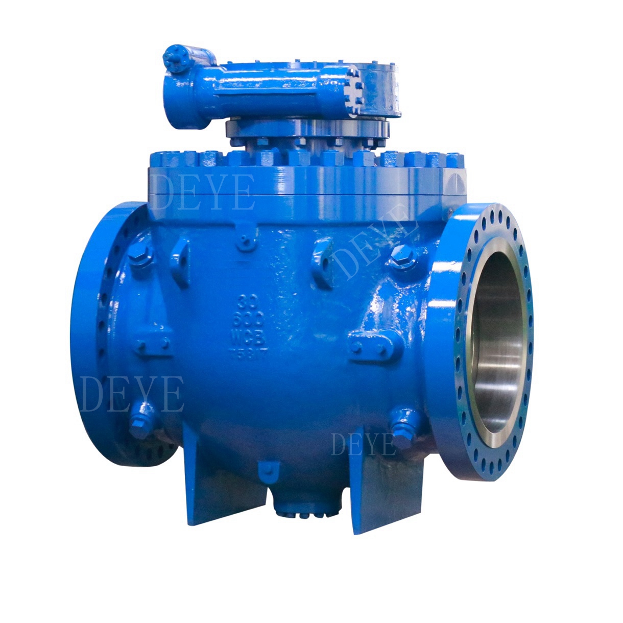 China Manufacturer for Api 2500lbs Gate Valve -
 DN750 30INCH flanged trunnion mounted top entry ball valve ( BV-600-30F) – Deye