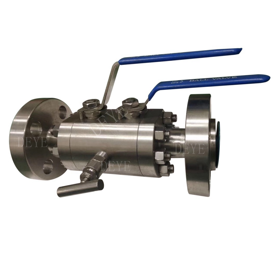 2020 wholesale price Gost Flange -
 double block and double bleed ball valve with Flanged ends (BV-DBB-2F) – Deye