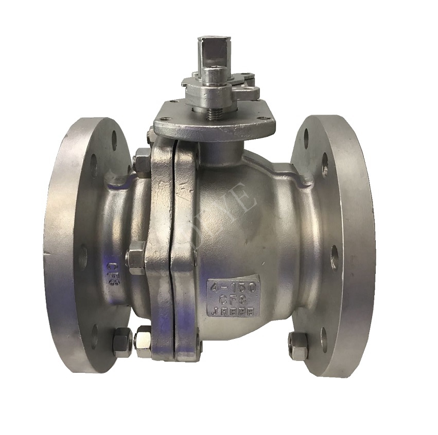 China Supplier Single Disc Check Valve -
 Stainless steel flanged 150LBS Lockable ball valve  (BV-0150-4F) – Deye