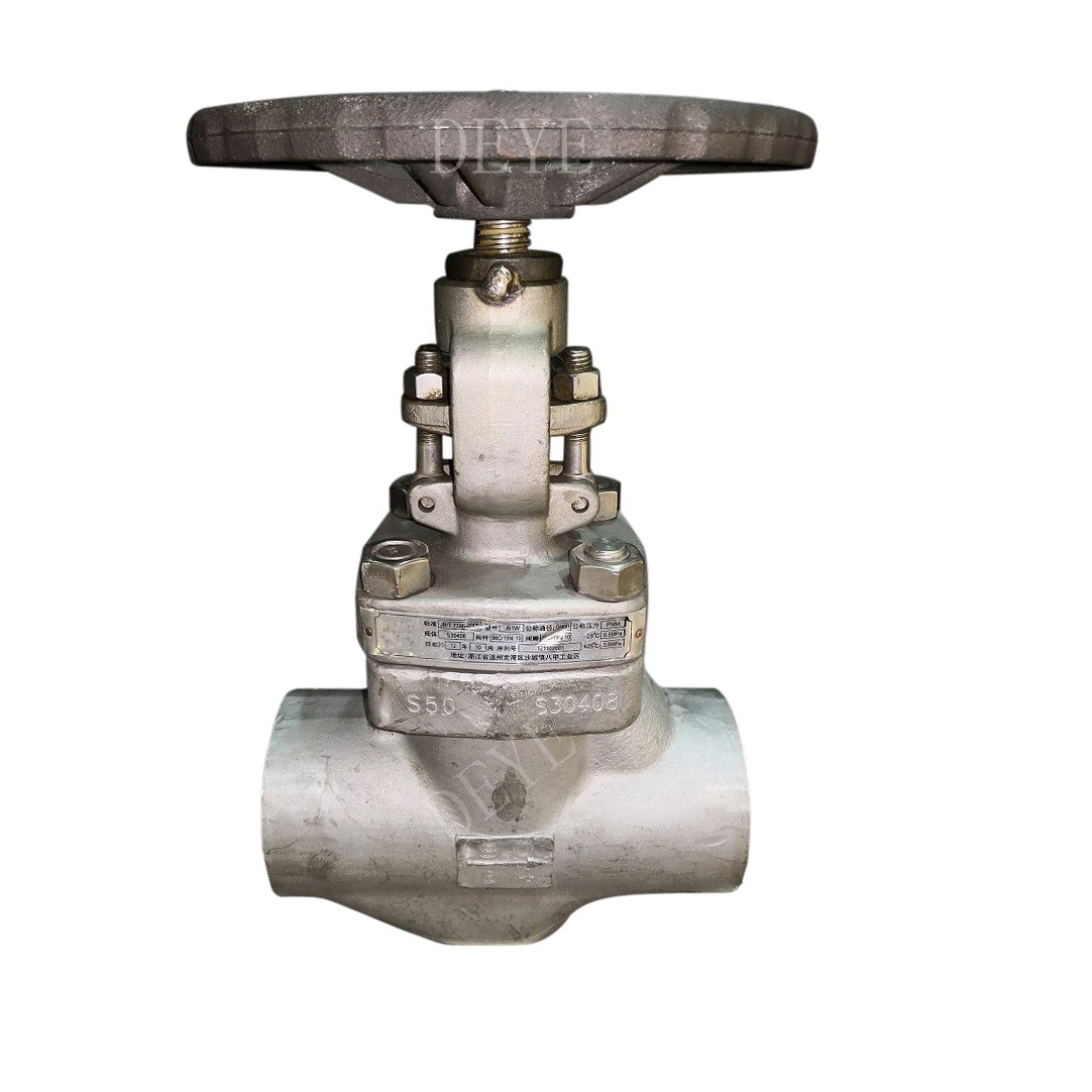 Ordinary Discount Cf8m Cold Temperature Valve – Forged stainless steel SW PN64 Gate Valve  GVF-0064-S – Deye