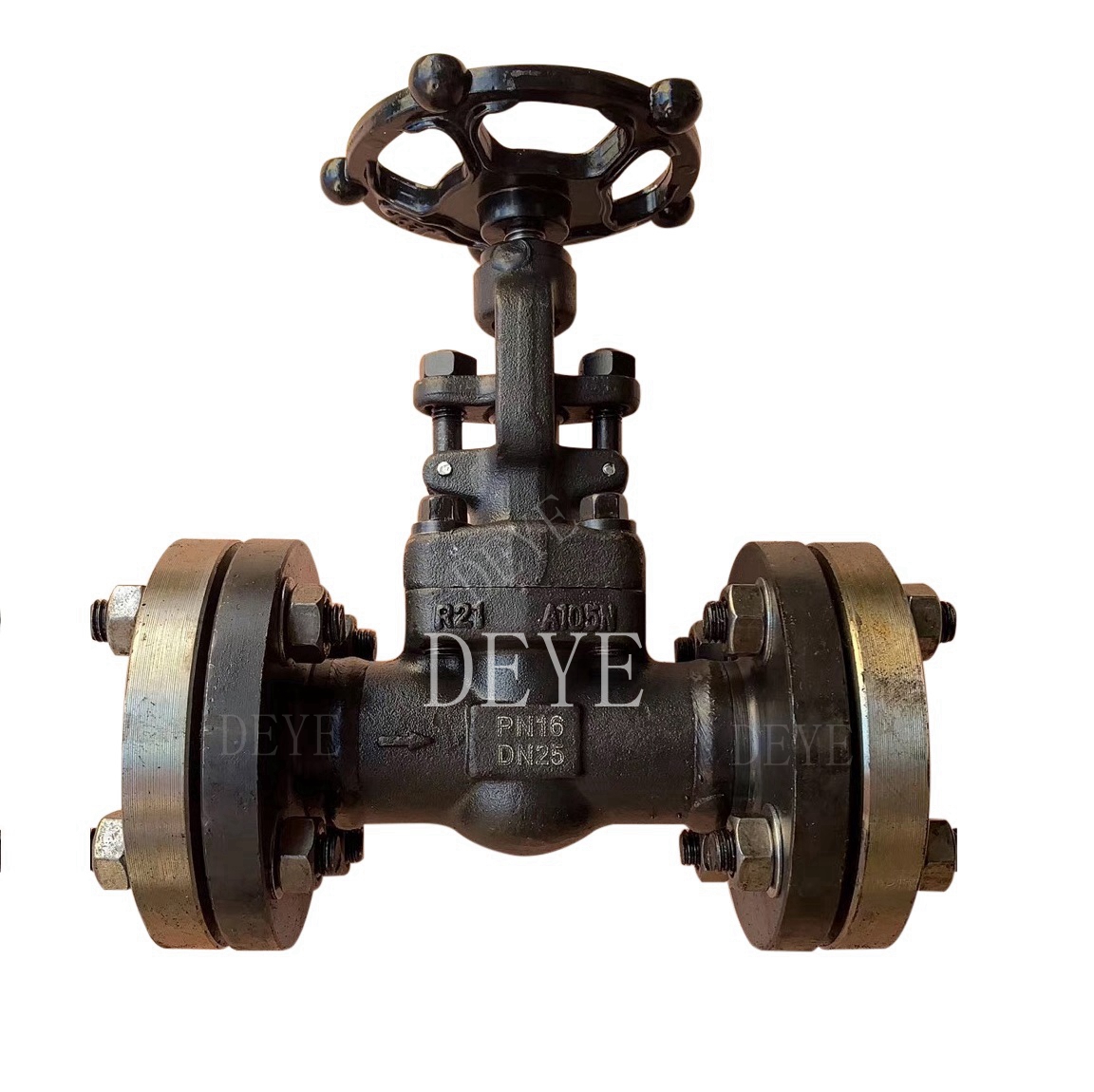 Short Lead Time for Check Valve With Nbr Seat -
 A105 Forged steel Gate Valve with counter flanges GVC-0016-1F – Deye