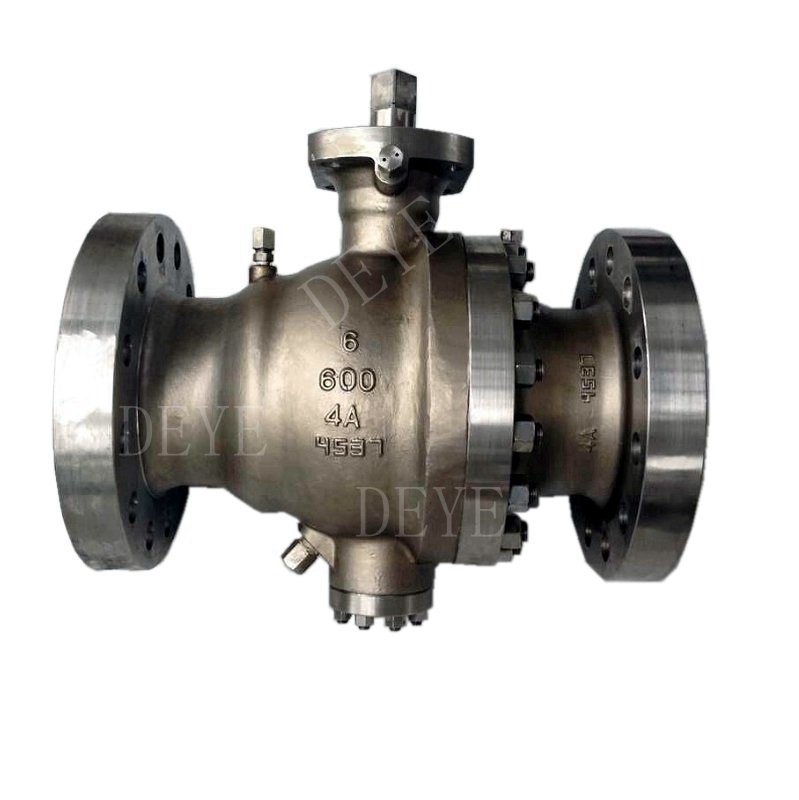8 Year Exporter Copper Butterfly Valve -
  600LBS 4A DSS Trunnion Mounted ball valve – Deye