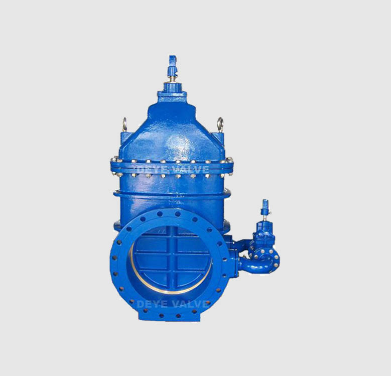 New Fashion Design for Ggg50 Globe Valve -
 Cast Iron Big sizes metal seat Gate Valve with by pass  (GV-H-16) – Deye