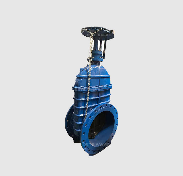 Short Lead Time for Air Valve With One Ball -
 Cast Iron big flanged Gate Valve with chain wheel ( GV-H-20C) – Deye