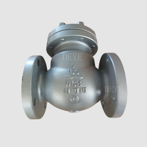 OEM Customized Superior Quality Butterfly Valve -
 150LBS Carbon steel WCB swing check valve  – Deye