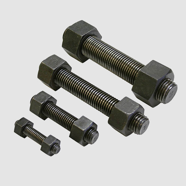 Wholesale Discount Sch80 Coupling -
 Black Steel Bolts With Nuts – Deye