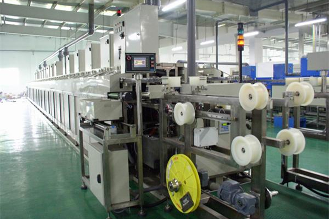 Full automatic continuous electrolytic plating line