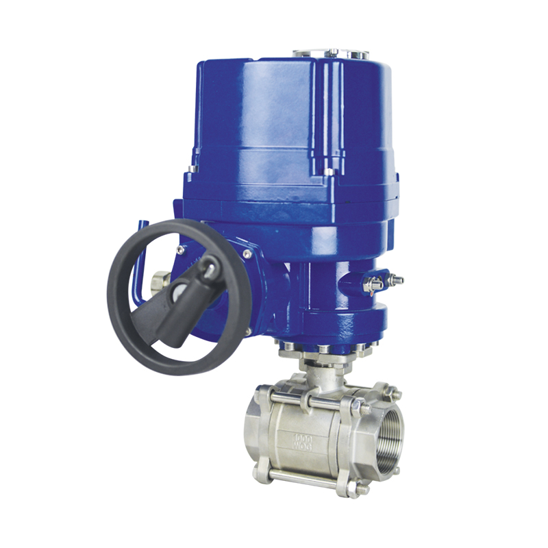 Electric Actuated 90 Degree Rotation Ball Valve