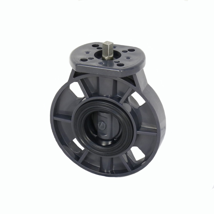 PVC Manual/Electrical/Pneumatic Actuated Butterfly Valve