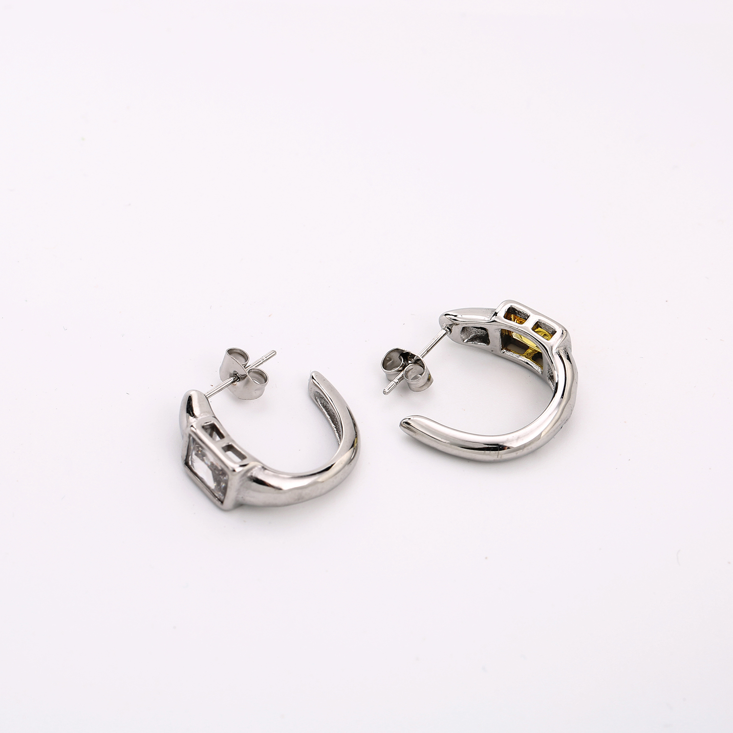 316L stainless steel earrings with diamond (3)4ak